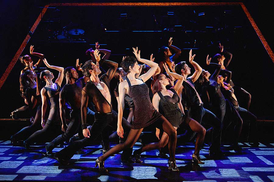 Dancers from the cast of Chicago
