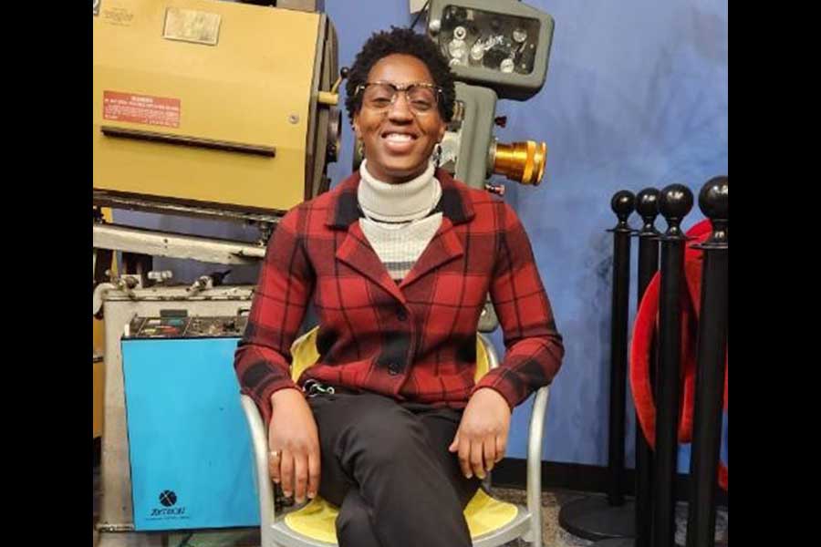 Jazymn Jefferson pictured sitting